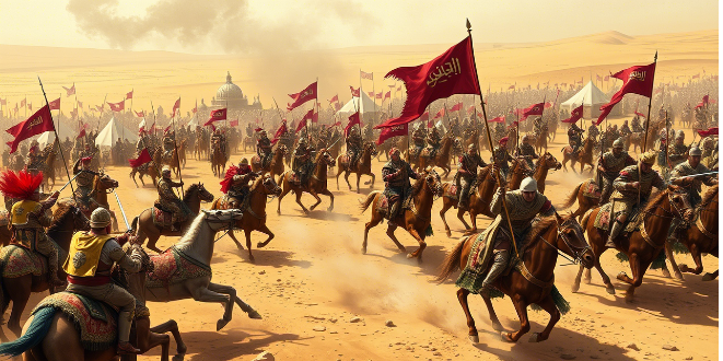 معركة القادسية اين وقعت؟ موقعها الجغرافي وأهميتها التاريخية